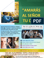 Amarás Al Señor Tu Dios