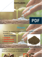 Manure and Fertilizers PPT 1