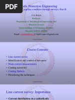 Lecture 6 Cathodic Protection Engineering - Assessment of Pipeline Condition Through Surveys - Part-II - Watermark