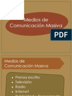 Medios de Comunicación Masiva