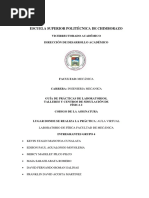 Práctica 9. LEYES DE NEWTON - CARRIL DE AIRE