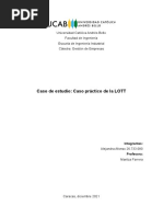 Caso de Estudio - Caso Práctico de La LOTT