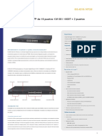 Hoja de Especificaciones GS421016T2S Esp