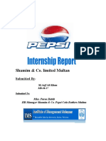 Shamim - Internship Report Asif Ali Khan