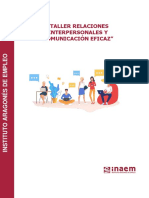 3 - Taller Relaciones Interpersonales y Comunicación Eficaz