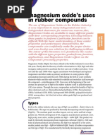 Magnesium Oxide's Uses MgO