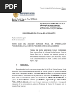 (Caso #02-2019) REQUERIMIENTO ACUSACIÓN