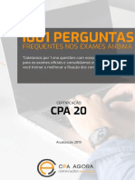 1001 Questoes Cpa 20 2019 Capa