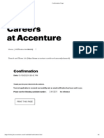 Careers at Accenture: Con Irmation