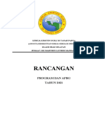 Rancangan Program 2021 - Sidang Jemaat Xxi 2021