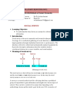 B.A.Part-Ii (Sociology) PAPER-III (Methods of Social Research)