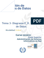 Tema3 - Diagrama E - R.Modelado de Datos - ASIR