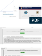 Defense Medical Epidemiology Database Report - Jan 26, 2022