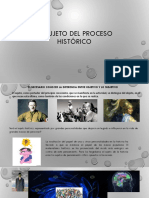 El Sujeto Del Proceso Histórico