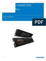 Samsung V-NAND SSD 970 EVO Plus: 2021 Data Sheet)