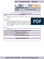 Abril - 2do Grado Educación Socioemocional (2020-2021)