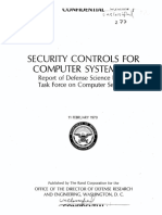 The Rand Report - Defense Task Force 1970 - Computer Security