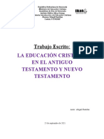 La Educación Cristiana en El Principio