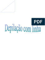 Apostila de DepilaÃ Ã o Com Linha