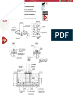 Detalles Constructivos. CYPE. Arranque de Columna (Circular) en Cimentación. Unión Rígida