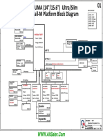 HP 15 N Series Quanta U87 - U88 DA0U87MB6C2 UMA Rev 1A Schematics