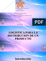 Presentación Logistica para La Distribución de Un Producto