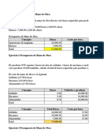 Ejercicio Presupuesto Maestro - 2da Parte