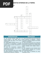 Movimientos Internos de La Tierra