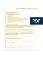 Sistema Digital y Sistema Analógico