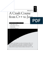 A Crash Course From CPP To Java