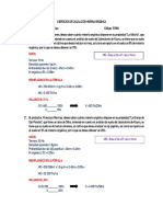 Ejercicios de Calculo de Materia Orgánica