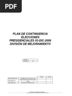 Plan de Contingencia Mabe Venezuela, C.A