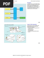 CAN (Controller Area Network) : CAN System Diagram (RX330)