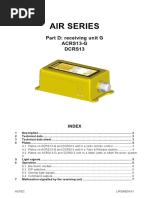 Air Series: Part D: Receiving Unit G ACRS13-G DCRS13