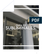 GUÍA de SUBLIMINALES - Explicando Todo Sobre Los Subliminales