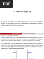 III Trenes de Engranes