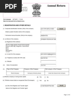 Annual Return: Form No. Mgt-7