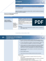 U1. ACT 3. Evidencia de Aprendizaje. Paradigmas de Investigación