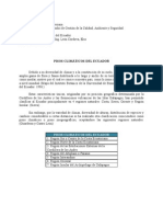 Pisos Climáticos Ecuador Cindy