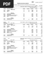 Análisis de Precios Unitarios