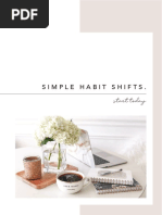 Simple Habit Shifts