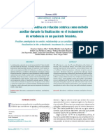 Ameloplastia Positiva en Relación Céntrica Como Método Auxiliar