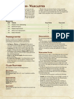 Prestige Class: Warcaster: Prerequisites