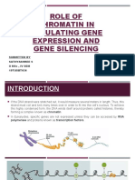 Role of Chromatin in Regulating Gene Expression and Gene Silencing