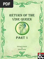 Return of The Vine Queen: Writing & Artwork by Gabriel Galway