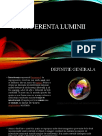 Interferenta Luminii