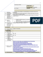 Division School Grade Level Teacher Learning Area Time & Dates Quarter I. Objectives