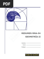 Resumen Geometría II