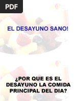 Desayuno Sano