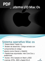 Sistema Entrada y Salida Mac